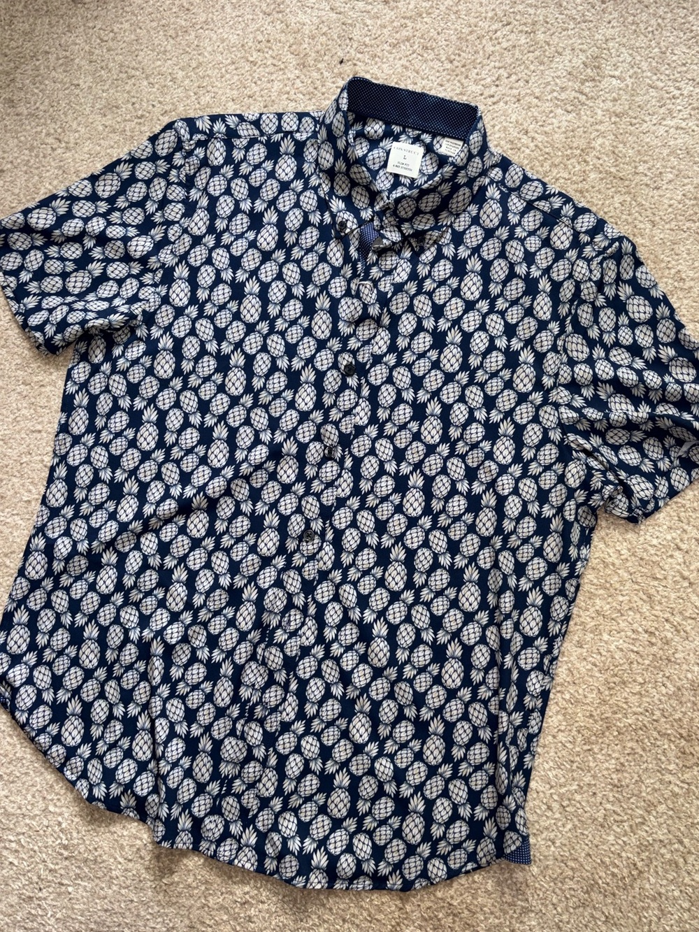 Men’s Pineapple Button Down